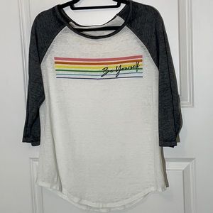 Freeze Be Yourself Raglan Tee XL